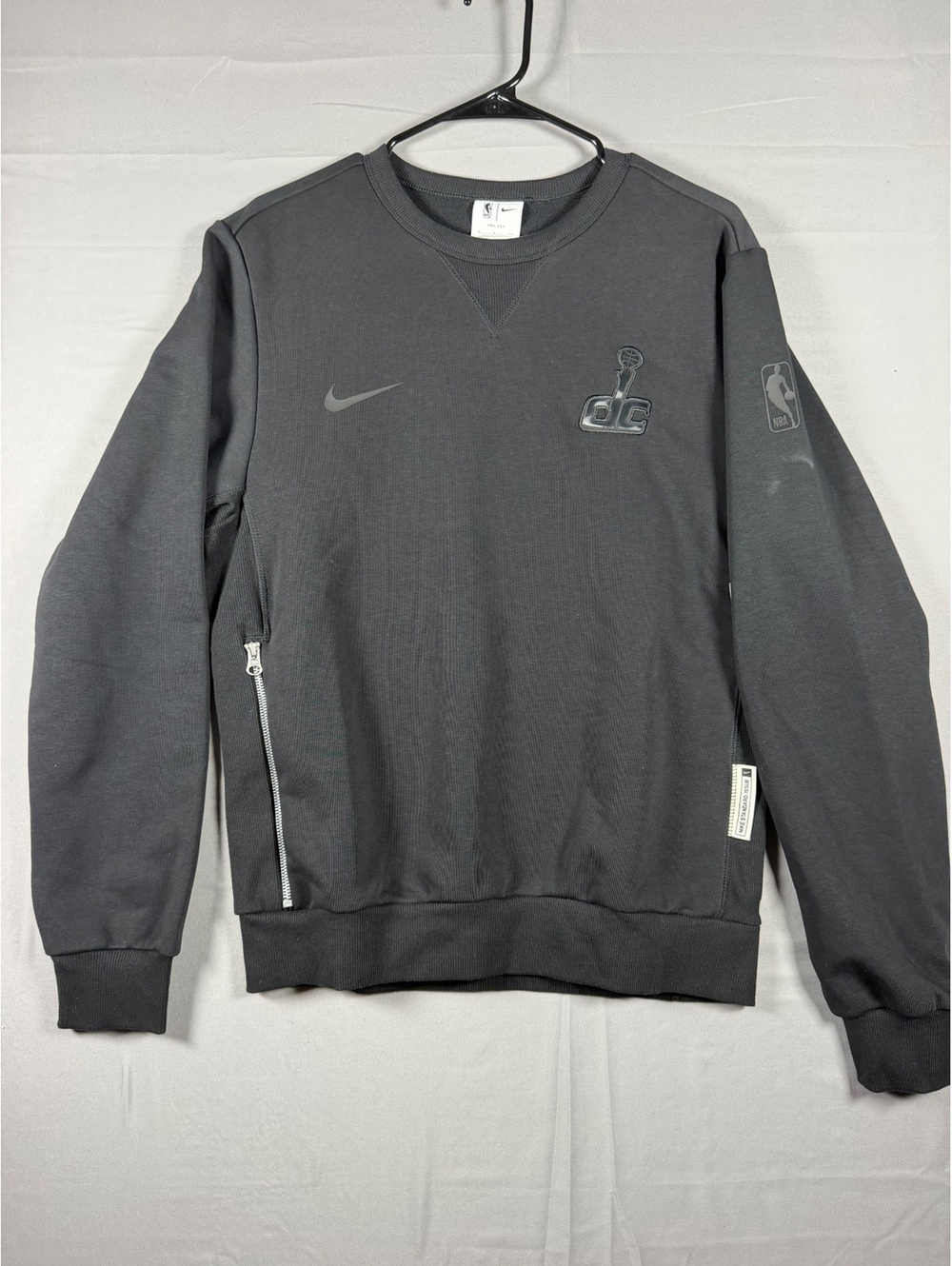 Nike NBA Dri-FIT Washington Wizards Crewneck Sweatshirt Size Small